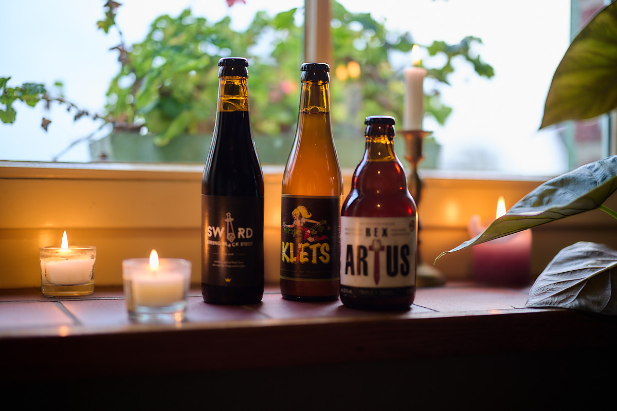 Beer pouring background