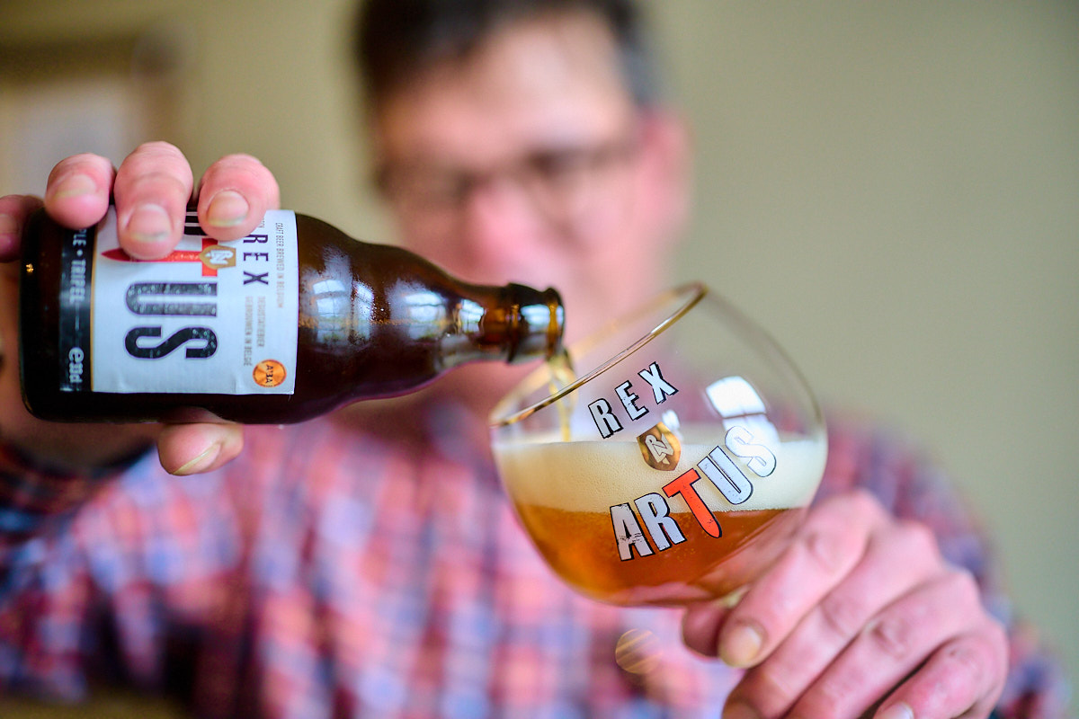 Farmer hands in wheat field